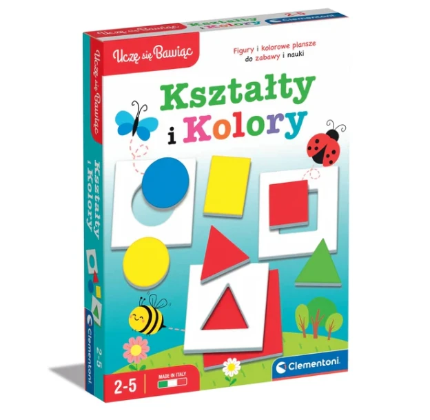 Dėlionė Clementoni Edukacinis žaidimas „Formos ir spalvos