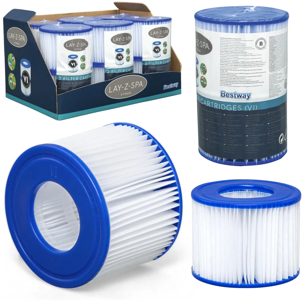 Bestway Filtro kasetė Lay-Z-Spa 2 vnt.