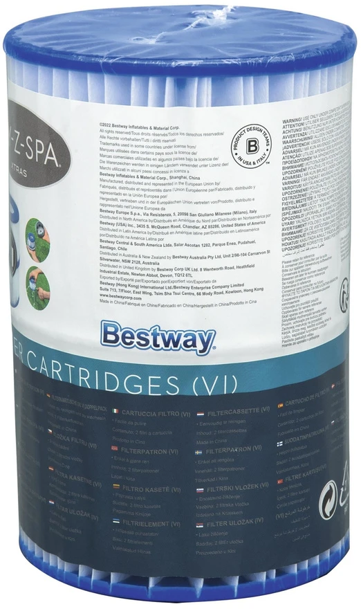 Bestway Filtro kasetė Lay-Z-Spa 2 vnt.