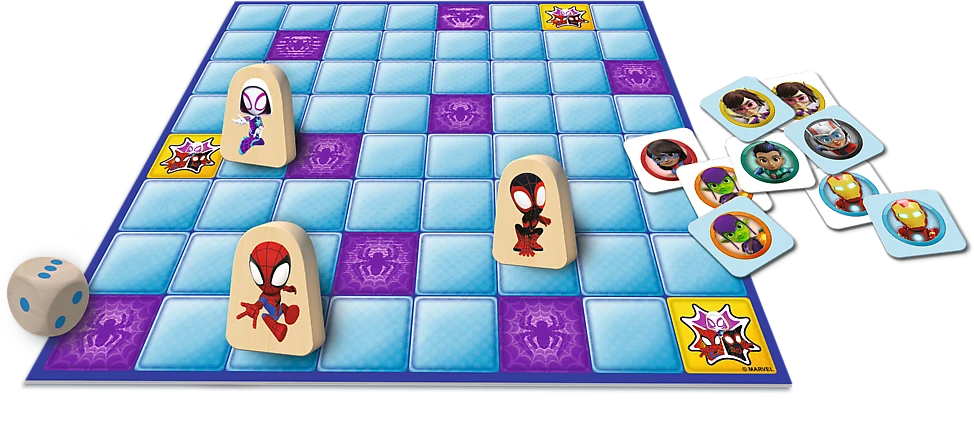 TREFL 02436 Spidey Hero Quest stalo žaidimas