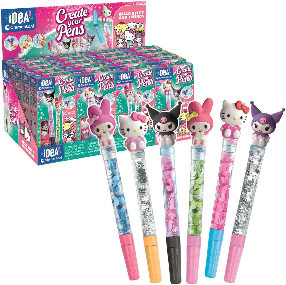 Clementoni MINI PEN FACTORY HELLO KITTY IR DRAUGAI