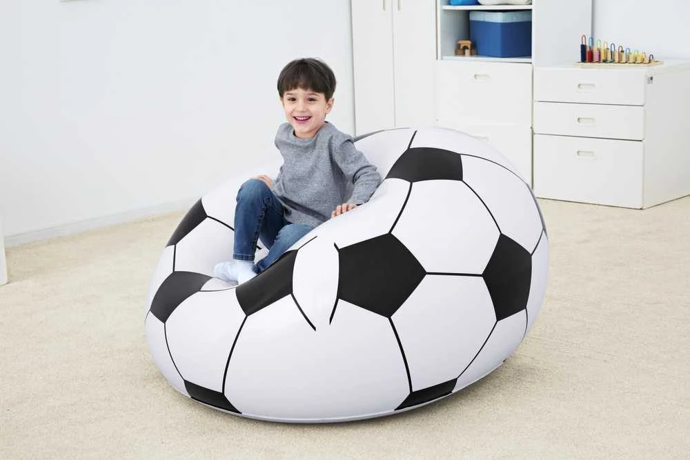 BESTWAY kėdė pripučiama Futbolas114cm x 112cm x 71cm, 75010B