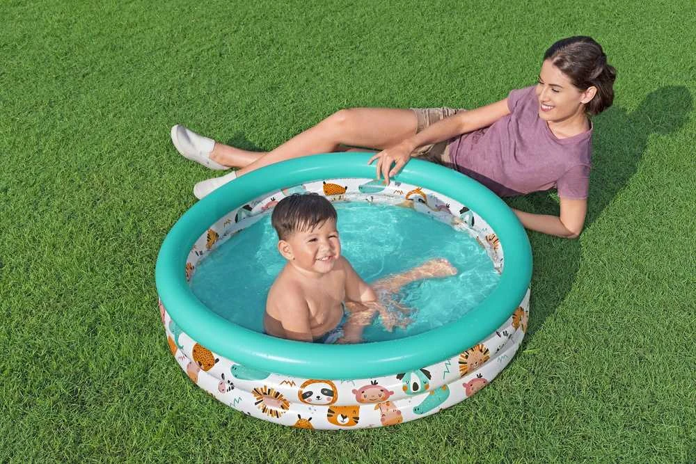 Bestway pripučiamas baseinas Žuvytės 102x25cm (51008)