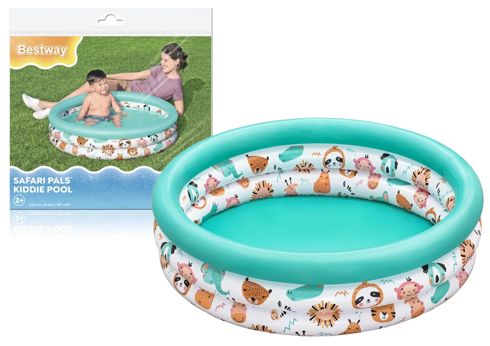 Bestway pripučiamas baseinas Žuvytės 102x25cm (51008)