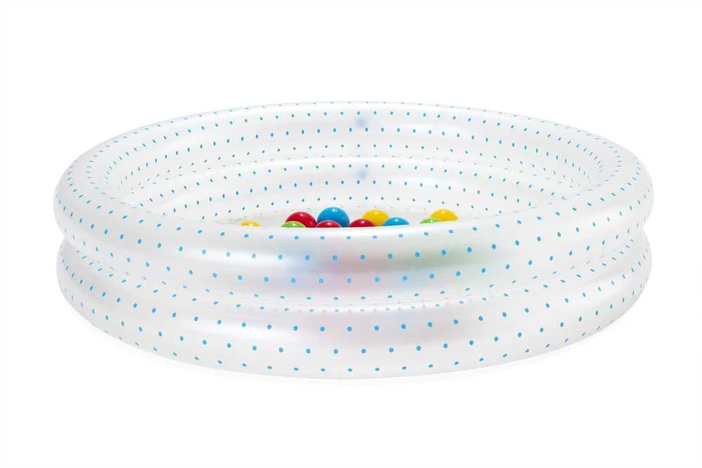 Žalias baseinas 91x20 cm + kamuoliukai BESTWAY