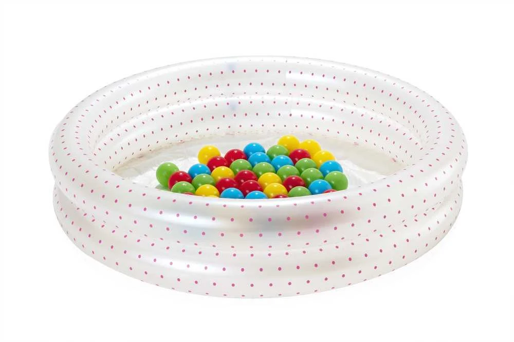 Žalias baseinas 91x20 cm + kamuoliukai BESTWAY