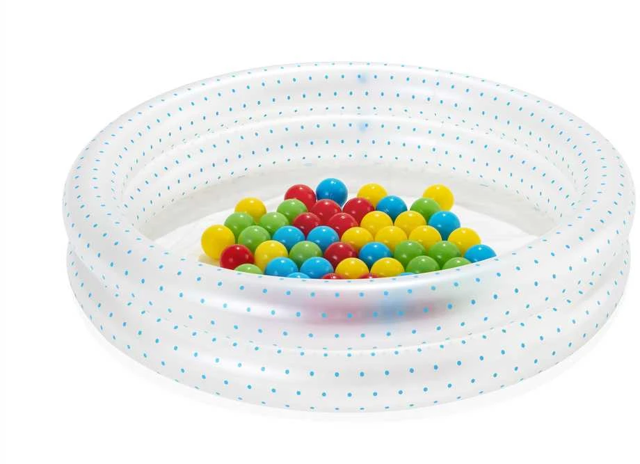 Žalias baseinas 91x20 cm + kamuoliukai BESTWAY