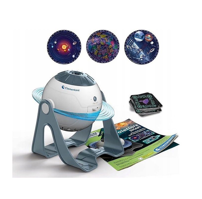 Mokslinės pramogos, Interaktyvus planetariumo projektorius - Clementoni 50871