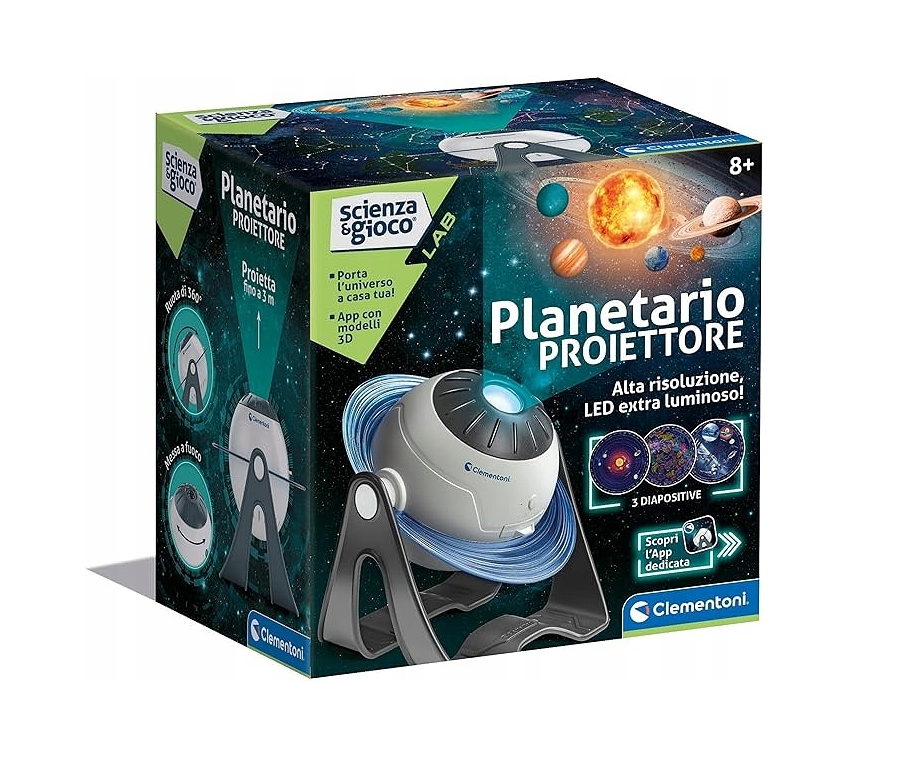 Mokslinės pramogos, Interaktyvus planetariumo projektorius - Clementoni 50871
