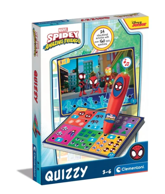 Interaktyvi viktorina Marvel Spidey Disney Junior Clementoni 16805