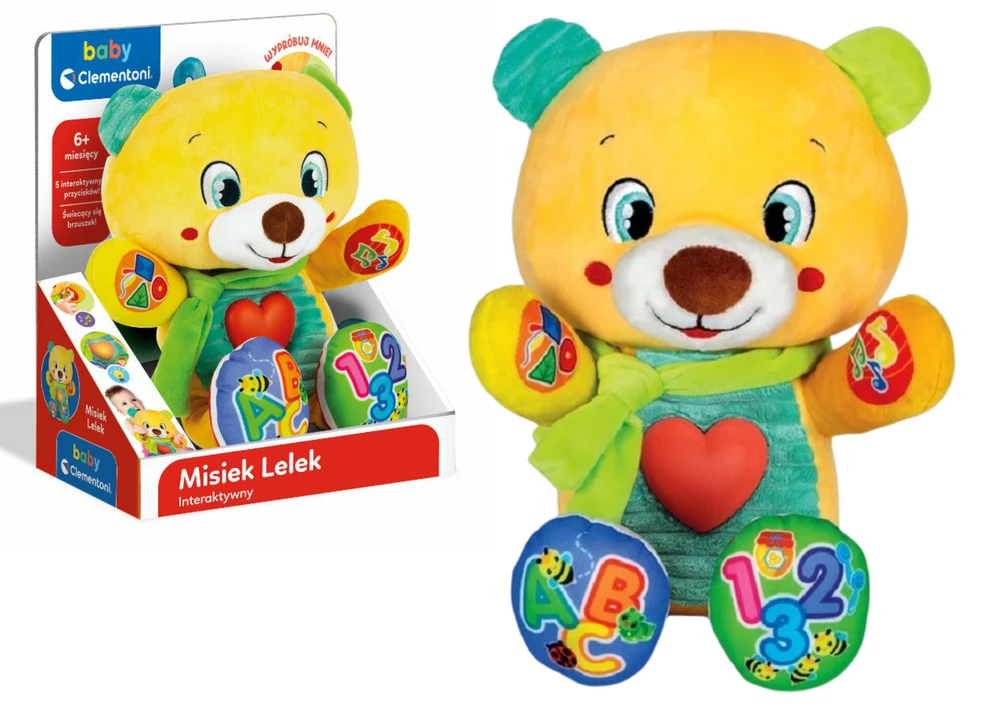 Interaktyvus Meškiukas Baby Clementoni, 50704