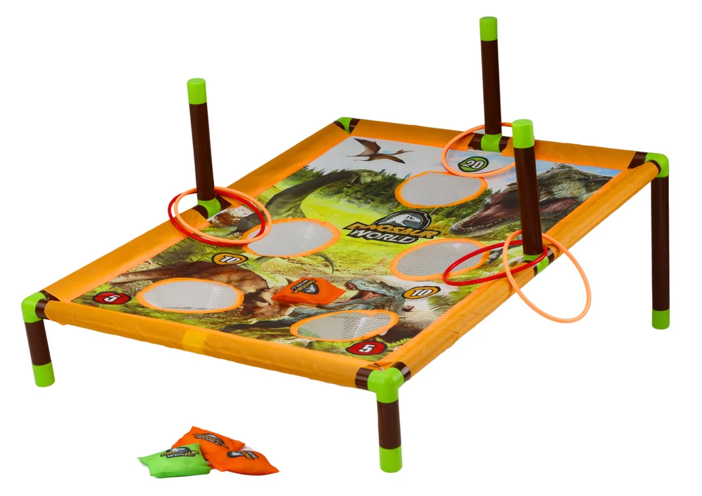 Veiksmo žaidimas Lean Toys Toss Game 2in1 Dinosaur World
