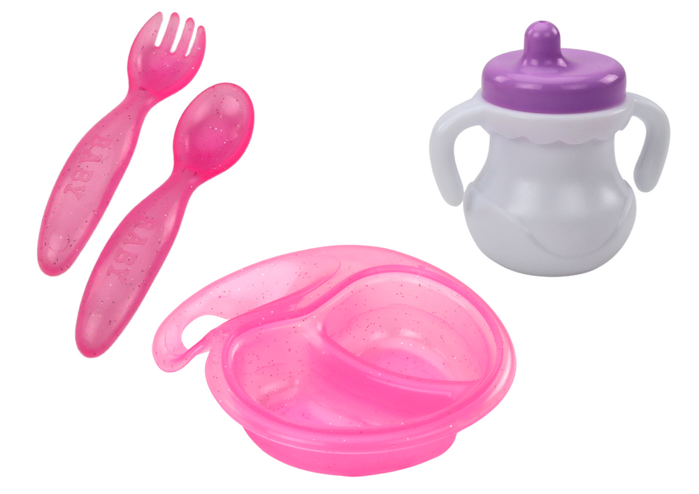 Lalka Lėlė su priedais Lean Toys Love Baby, 31 cm