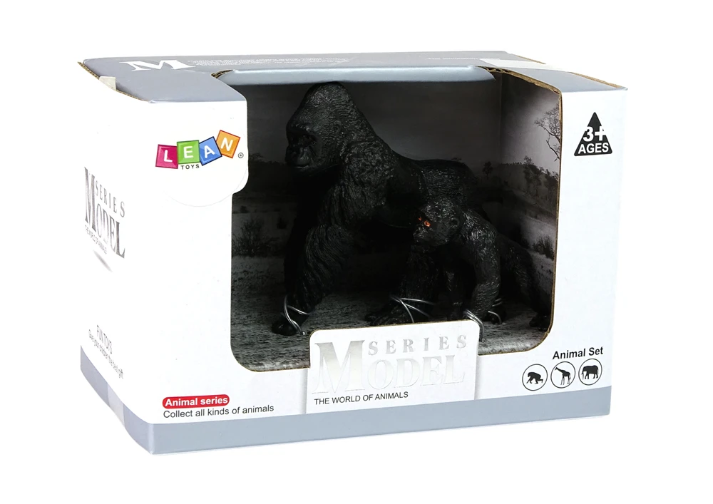 Figūrėlės Gorilos Lean Toys, 2 vnt.