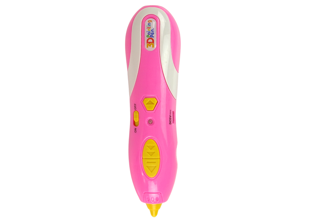 Lean Toys CREATIVE 3D PEN Vaikams 3D Spausdintuvo rašiklio rinkinys ir PLA KASETĖS 3 viename