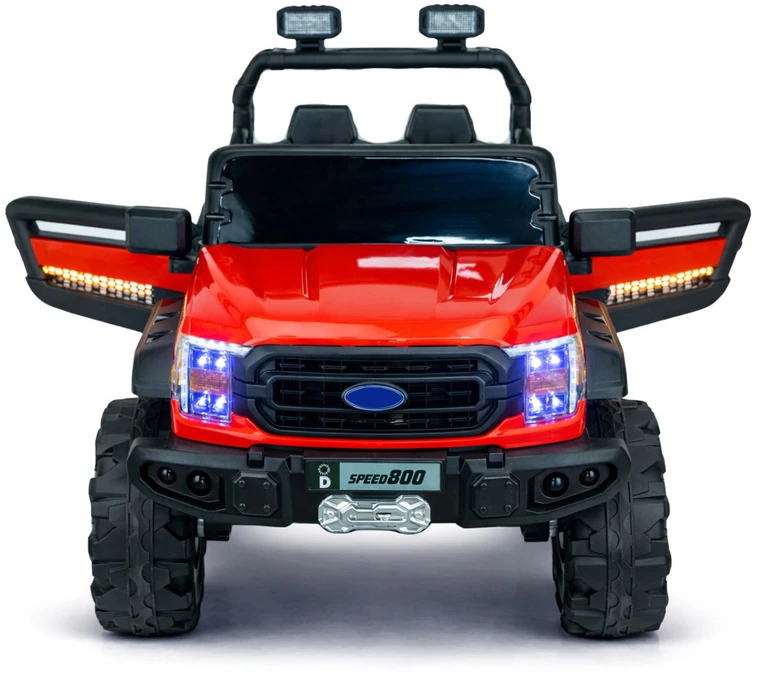 Lean Cars Akumuliatorinis automobilis raudonas 22F 12V10Ah
