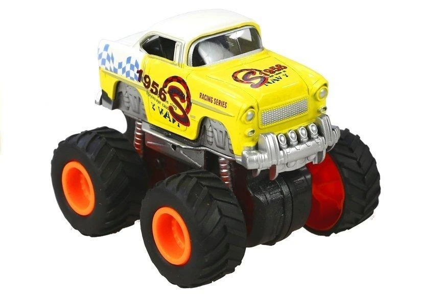 Lean Toys Mašinėlės 4x4 klasikinis didelių ratų modelis
