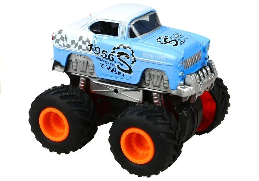 Lean Toys Mašinėlės 4x4 klasikinis didelių ratų modelis