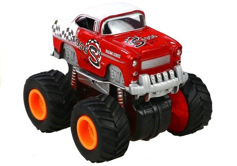 Lean Toys Mašinėlės 4x4 klasikinis didelių ratų modelis
