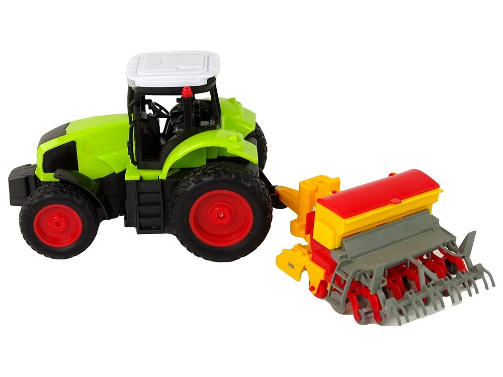 Lean Toys Radijo bangomis valdomas traktorius, 1:16