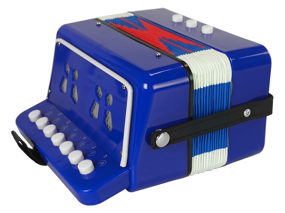 Lean Toys Vaikiškas Mėlynas Akordeonas