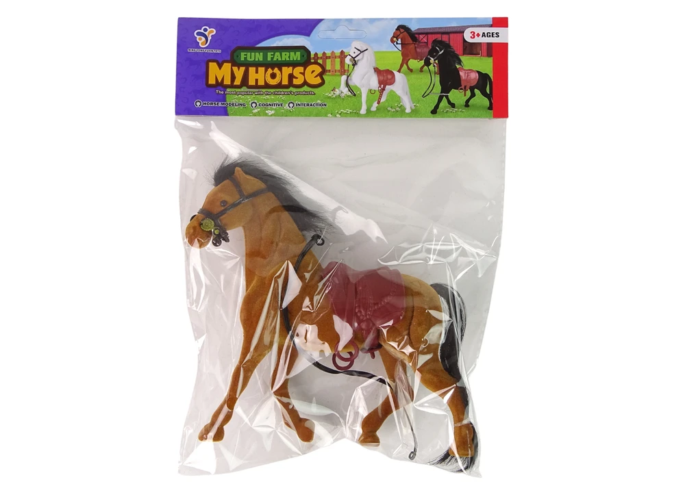 Lean Toys Figūrėlė Arklys, rudas