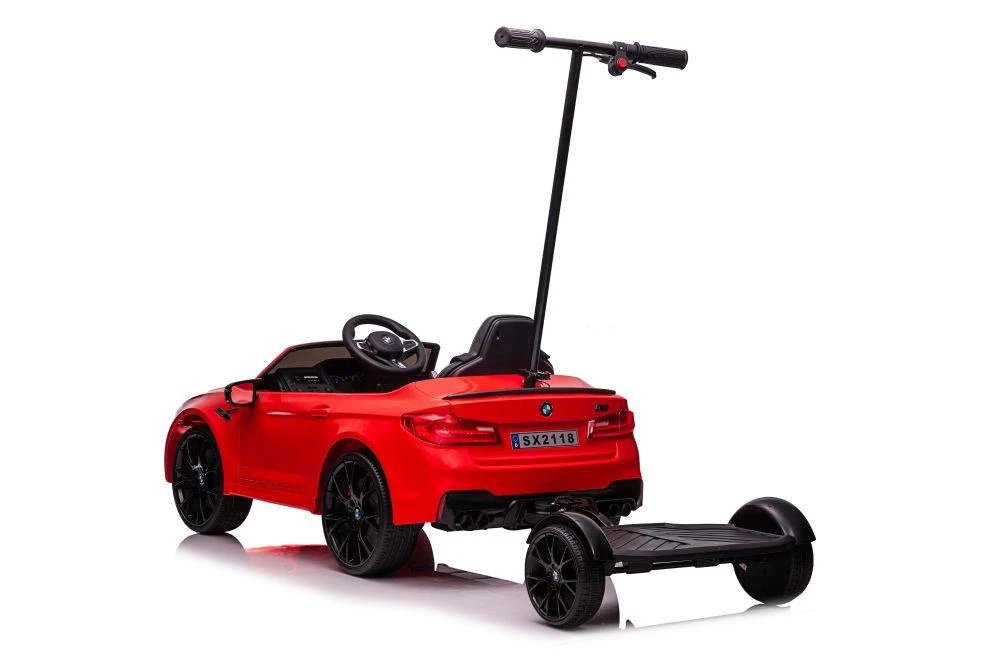 Elektromobilis vaikams Lean Cars BMW M5, raudonas