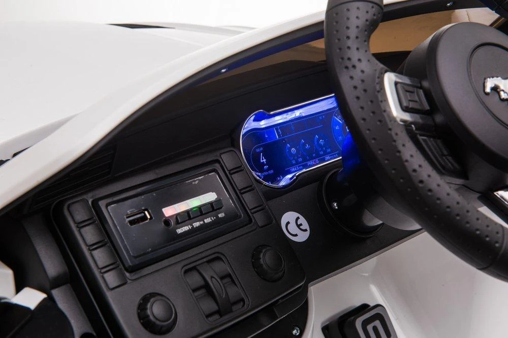 Lean Cars Elektromobilis vaikams Ford Mustang GT SX2038, baltas