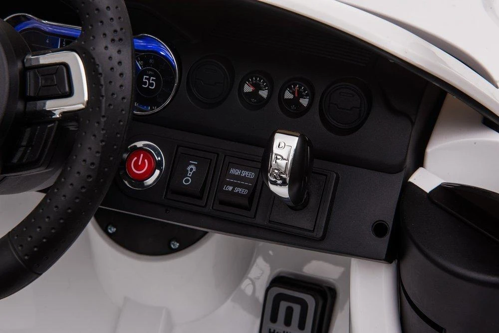 Lean Cars Elektromobilis vaikams Ford Mustang GT SX2038, baltas