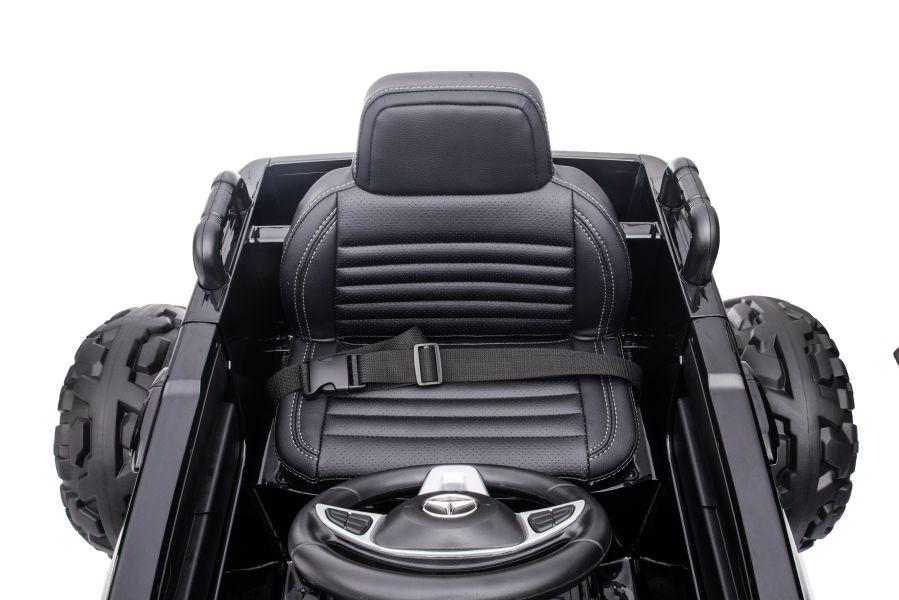 Lean Cars Vienvietis vaikiškas elektromobilis Mercedes DK-MT950 4x4, juodas
