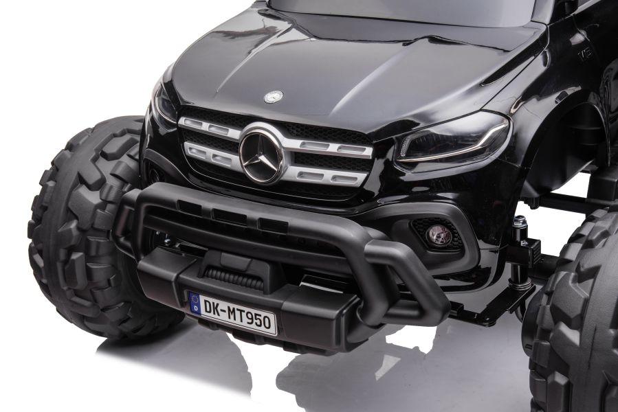 Lean Cars Vienvietis vaikiškas elektromobilis Mercedes DK-MT950 4x4, juodas