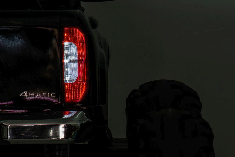 Lean Cars Vienvietis vaikiškas elektromobilis Mercedes DK-MT950 4x4, juodas