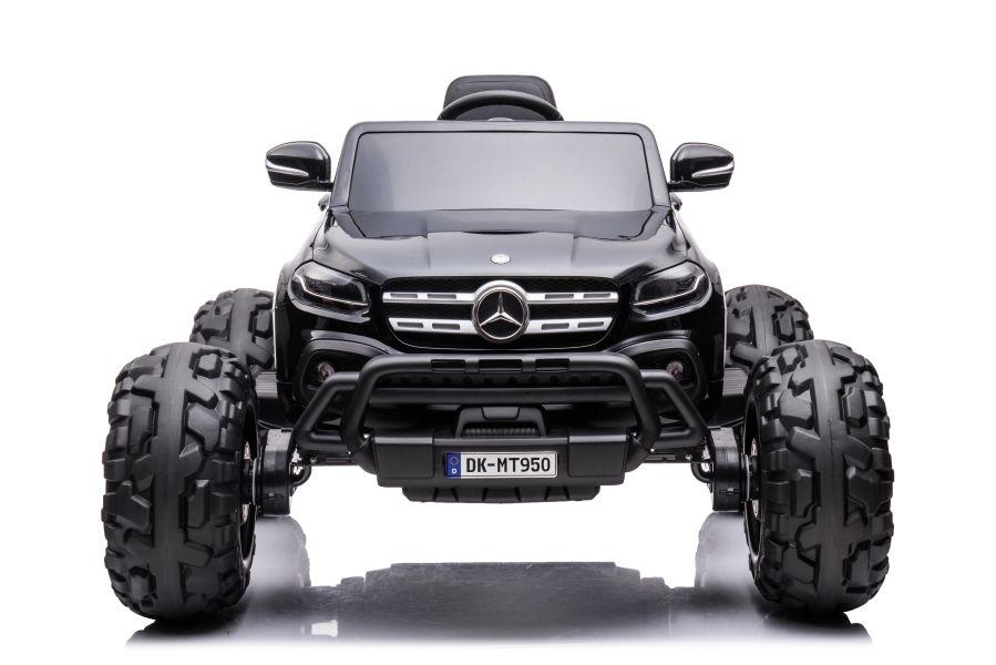 Lean Cars Vienvietis vaikiškas elektromobilis Mercedes DK-MT950 4x4, juodas