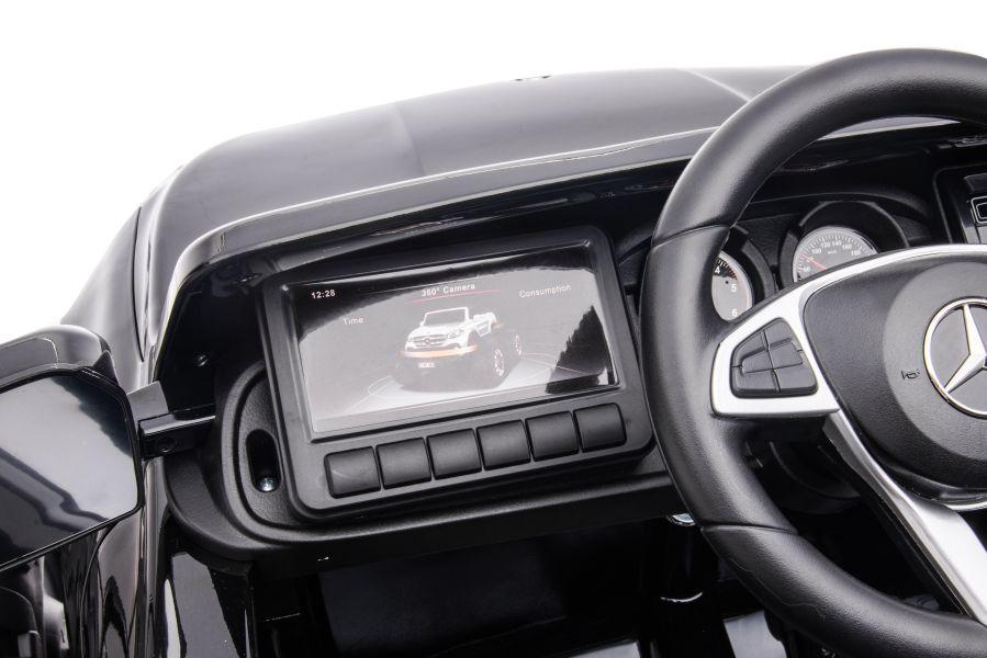 Lean Cars Vienvietis vaikiškas elektromobilis Mercedes DK-MT950 4x4, juodas