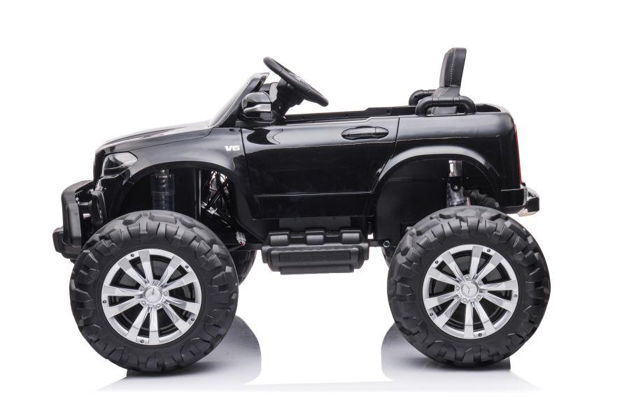 Lean Cars Vienvietis vaikiškas elektromobilis Mercedes DK-MT950 4x4, juodas