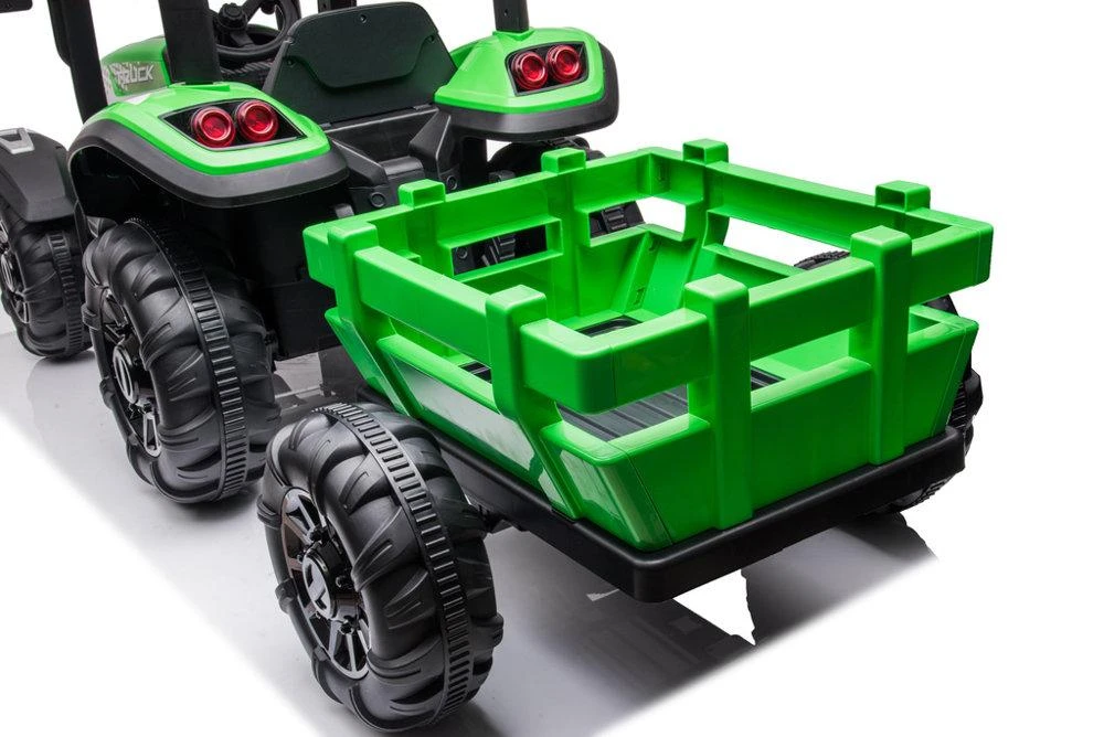 Lean Cars Elektrinis traktorius vaikams BLT-206, žalias