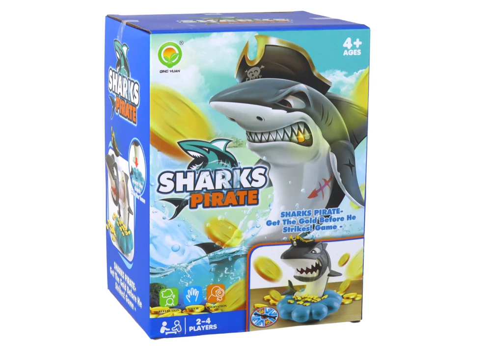 Arkadinis žaidimas Ryklys piratas Lean Toys