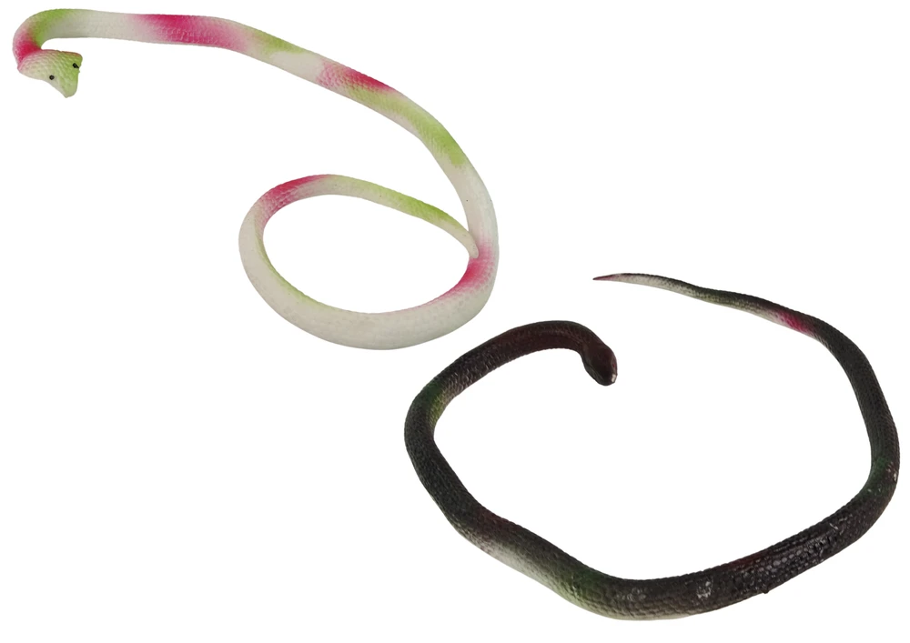 Hipo Lean Toys Dirbtinė guminė gyvatė Figūra 65cm 3 spalvos