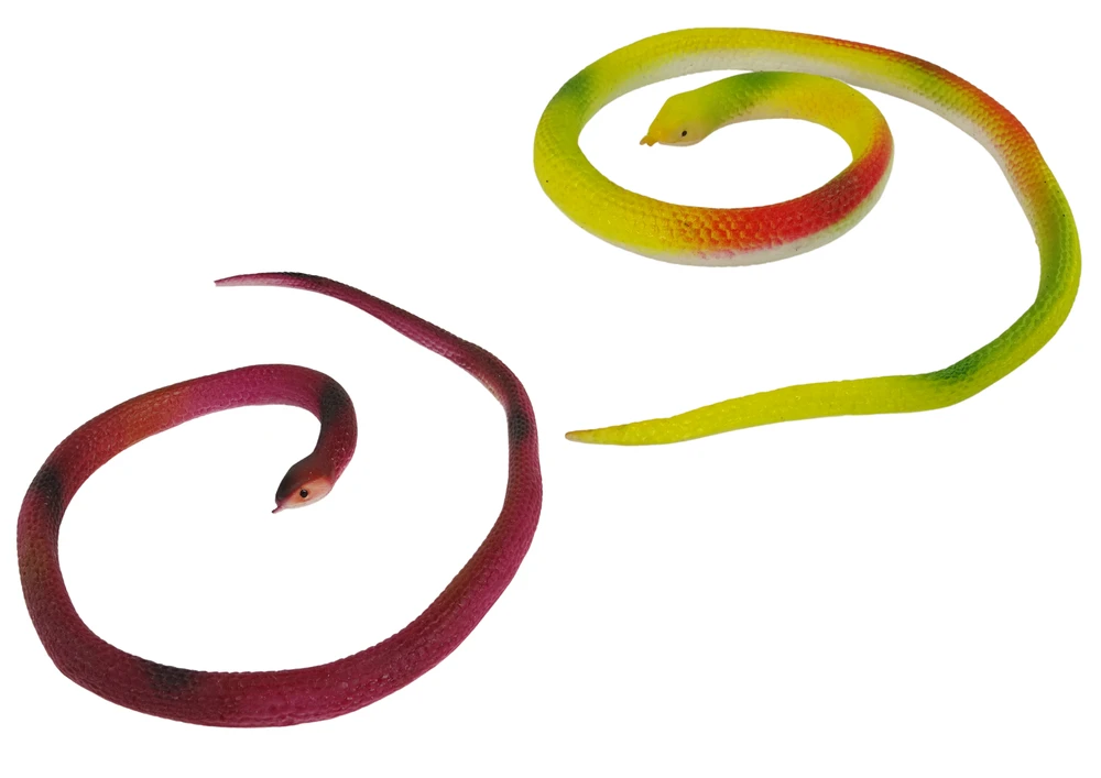 Hipo Lean Toys Dirbtinė guminė gyvatė Figūra 65cm 3 spalvos