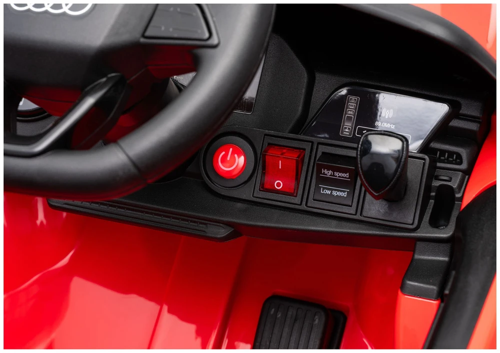 Lean Cars Vaikiškas elektrinis automobilis Raudonas