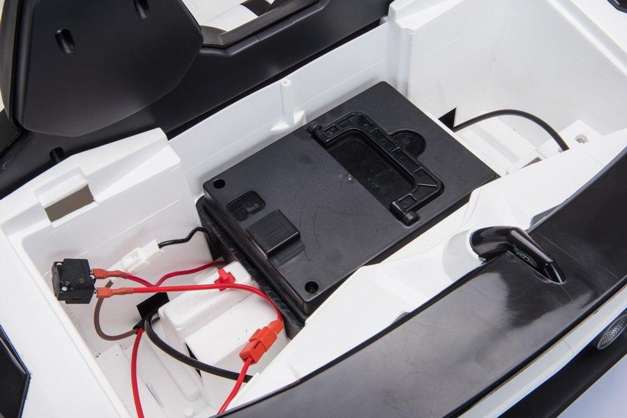 Dvivietis vaikiškas elektromobilis Lean Cars Lamborghini Aventador SX2028, geltonas
