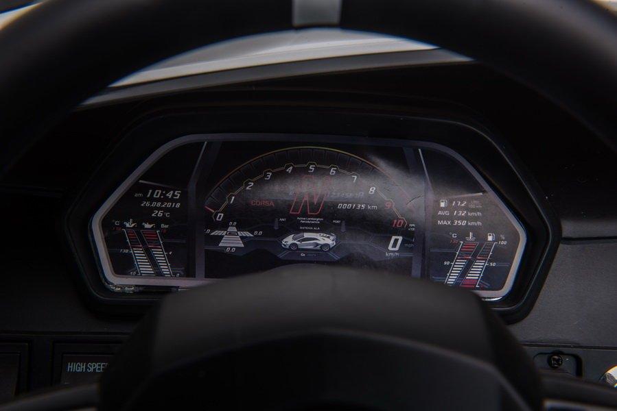 Dvivietis vaikiškas elektromobilis Lean Cars Lamborghini Aventador SX2028, geltonas