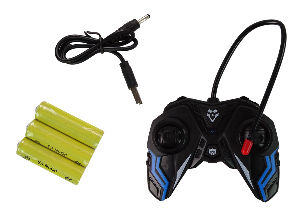 Lean Toys 2in1 Nuotolinio Valdymo Robotas Automobilis Raudonas