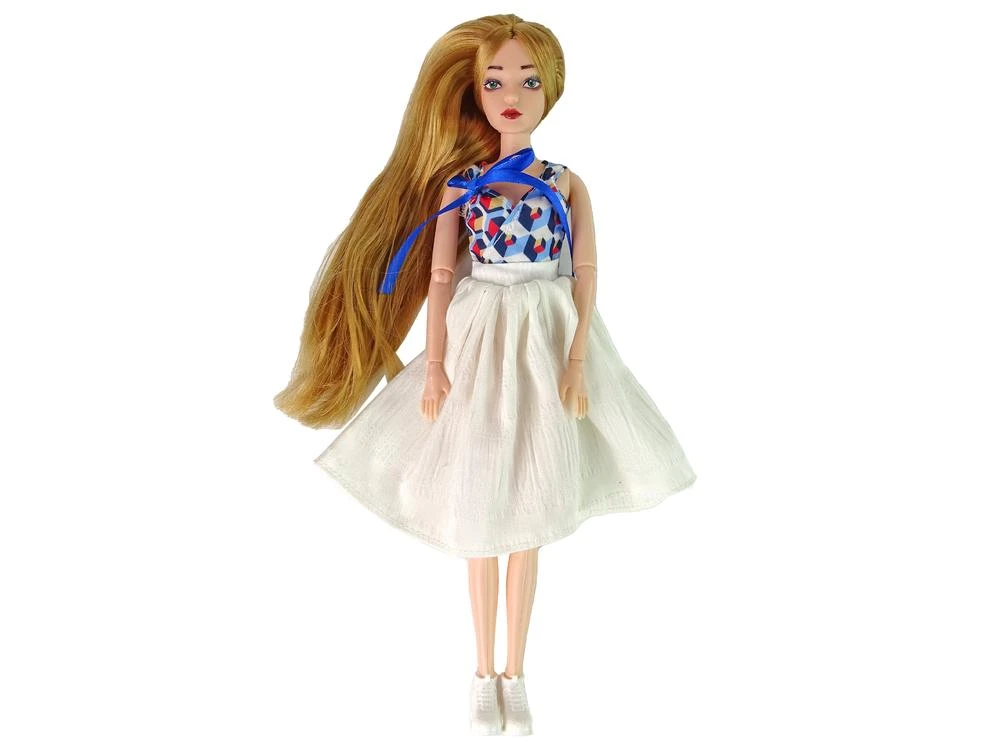 Lėlė Emily su kačiuku Lean Toys