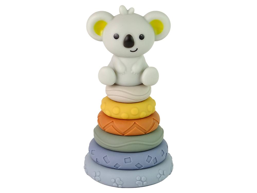 Piramida Koalos piramidė kūdikiams Lean Toys