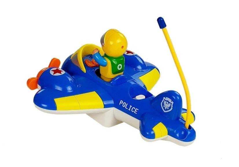 Lean Toys Nuotoliniu būdu valdomas lėktuvas mėlynas