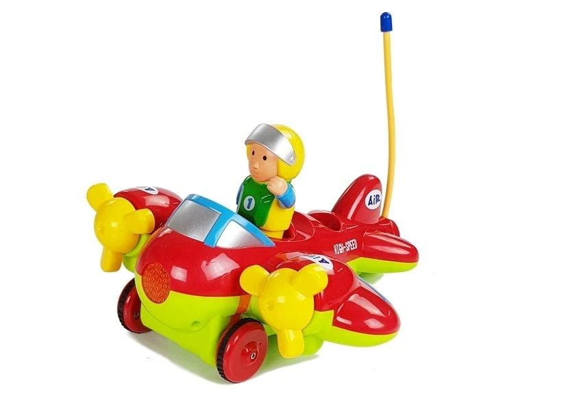 Lean Toys Lėktuvas su nuotolinio valdymo pulteliu