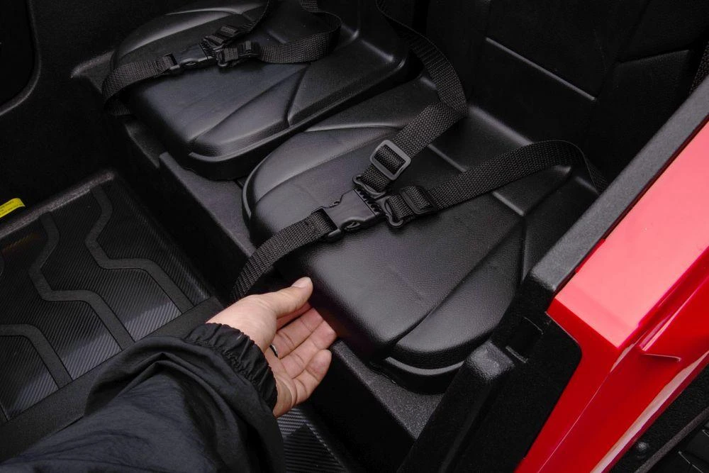Lean Cars Dvivietis vaikiškas elektromobilis S618 4x4, raudonas