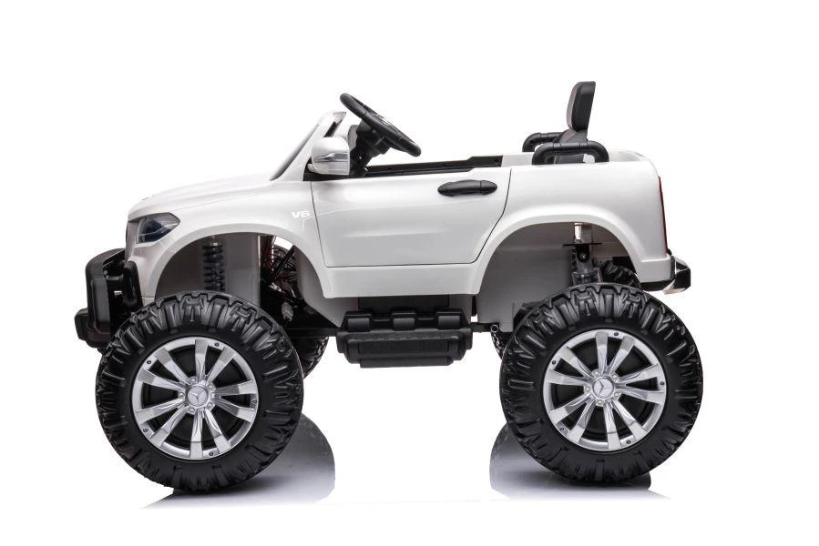 Lean Cars Vienvietis vaikiškas elektromobilis Mercedes DK-MT950 4x4, baltas