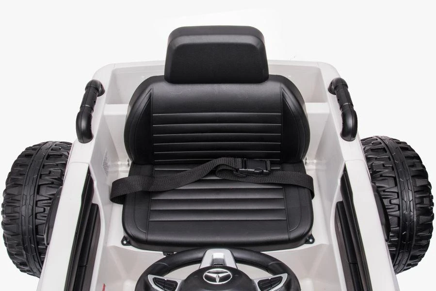 Lean Cars Vienvietis vaikiškas elektromobilis Mercedes DK-MT950 4x4, baltas